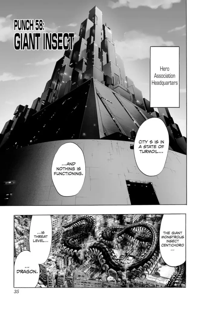 One Punch-Man Chapter 58