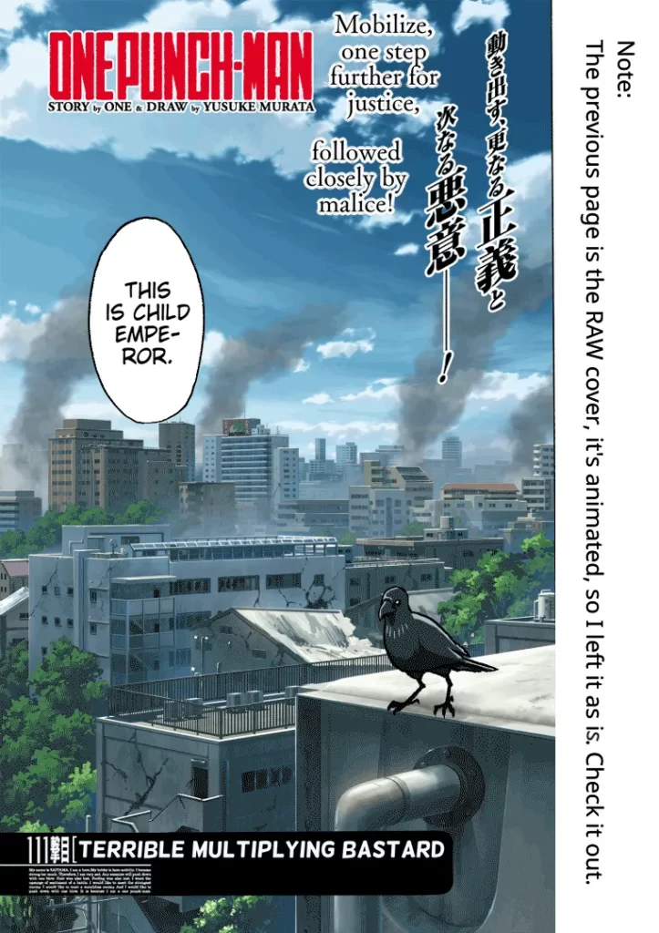 One Punch-Man Chapter 111